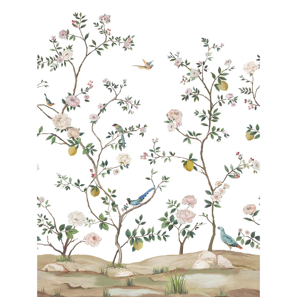 Blossom Chinoiserie Mural