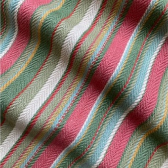 Mulberry Home Garden Stripe fabric detail
