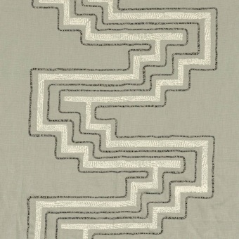 Casamance Uluwatu 81200220 Vert sauge fabrics stoffen - fabric from Benang collection