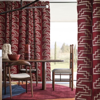 Casamance Benang collection Uluwatu 81200550 fabrics stoffen - roomset