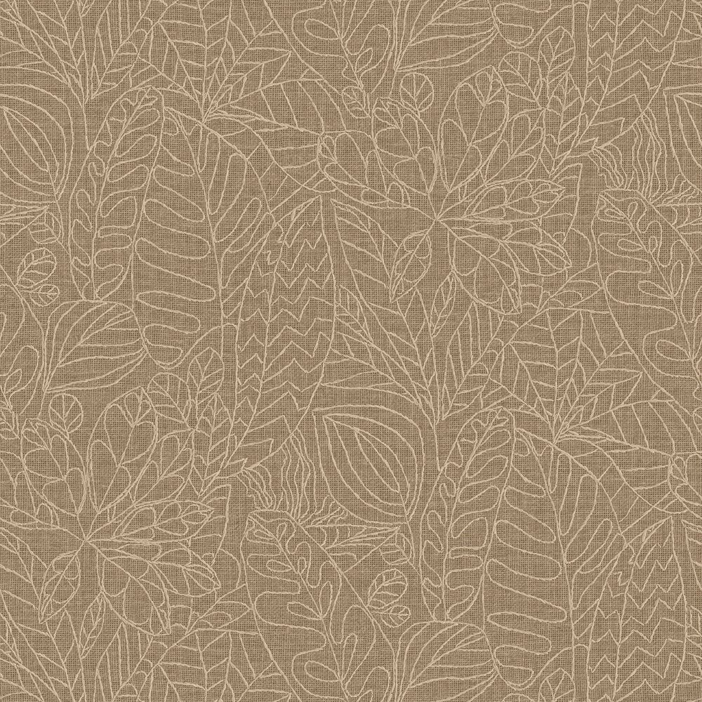 Casamance Racines Argania 78201120 Latte behang wallpaper