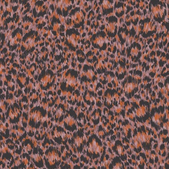 Cole & Son Hand-Painted Leopard 130/4010 Rose & Tangerine