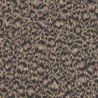 Cole & Son Hand-Painted Leopard 130/4011 Moss & Mauve