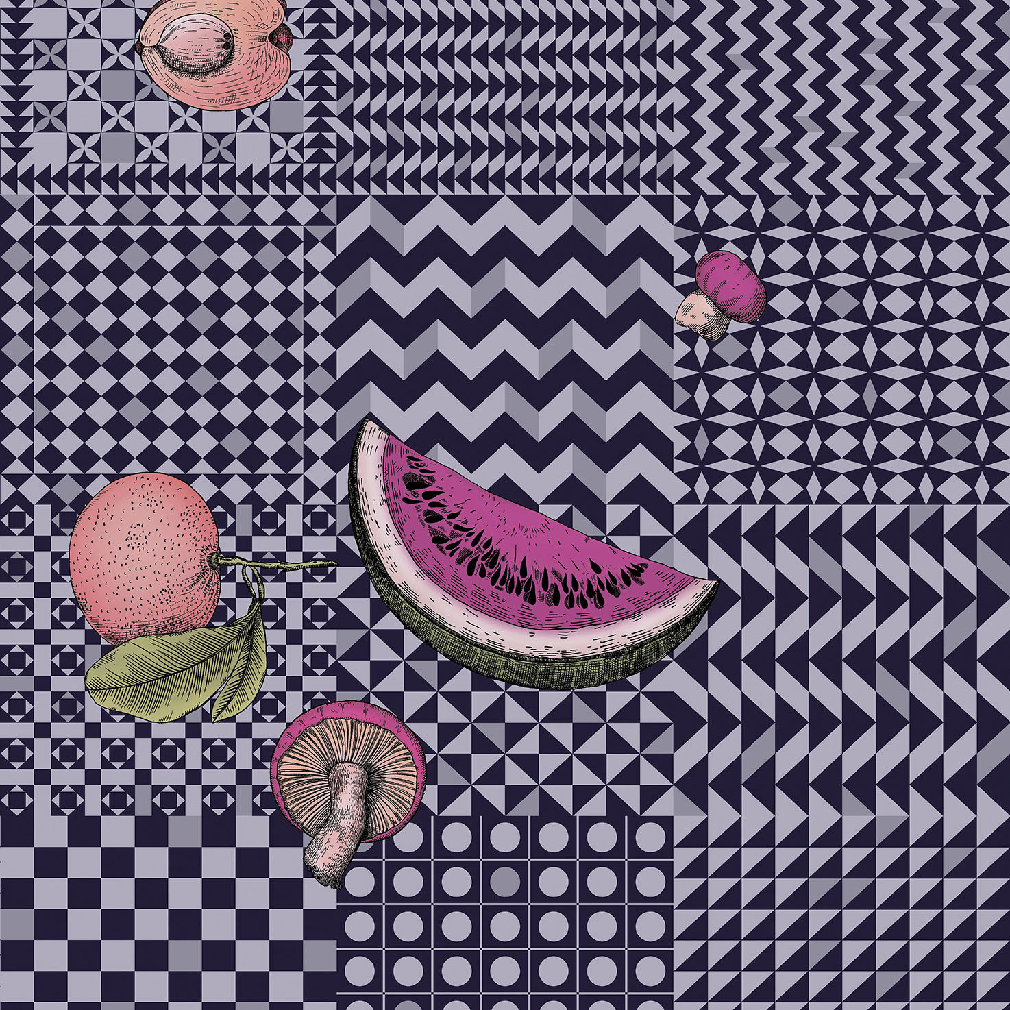 Frutta e Geometrico