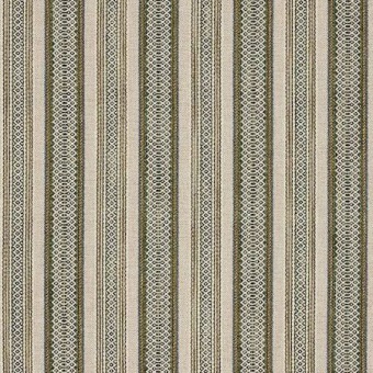 Colefax & Fowler Bingham Stripe Green F4992-02 – detail van de stof