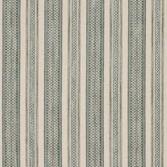 Colefax & Fowler Bingham Stripe Aqua F4992-03 – detail van de stof
