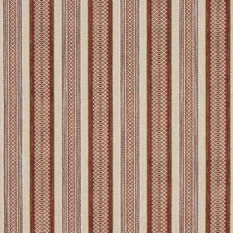 Colefax & Fowler Bingham Stripe Red F4992-05 – detail van de stof