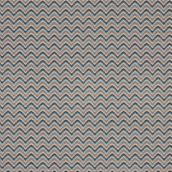 Colefax & Fowler Zita Blue/Taupe F5000-04 – detail van de stof
