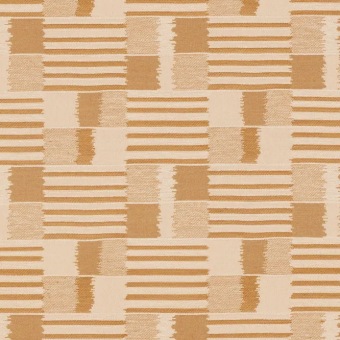 Mulberry Home Somerset Check Ochre FD855.T128 fabric pattern detail