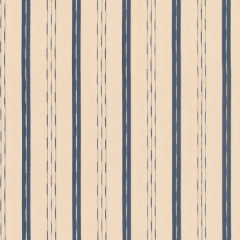 Mulberry Home Awning Stripe Indigo FD859.H10 fabric pattern detail