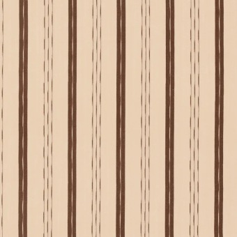 Mulberry Home Awning Stripe Espresso FD859.K74 fabric pattern detail