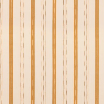 Mulberry Home Awning Stripe Ochre FD859.T128 fabric pattern detail