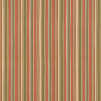 Mulberry Home Garden Stripe Red/Green FD863.V90 fabric pattern detail