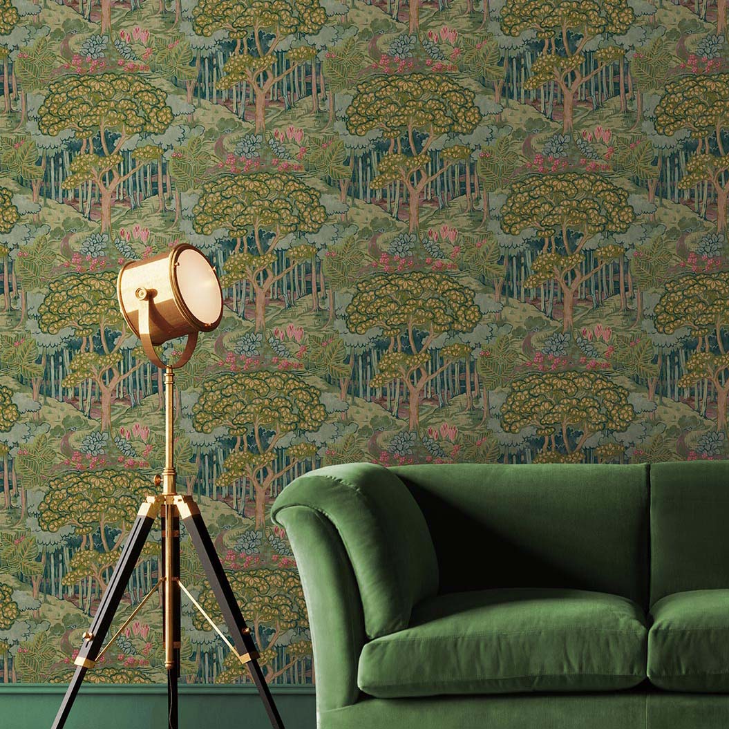 images/productimages/small/gp-j-baker-original-brantwood-wallpaper-ruskin-emerald-flat.jpg