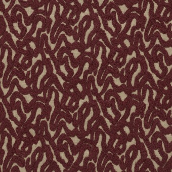 Iliv Arlisse Burgundy – detail van het stofpatroon