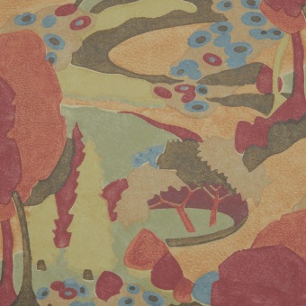 Liberty Autumn Landscape LACQUER MOSS - afbeelding 1