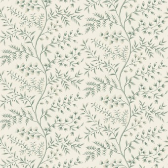 Nina Campbell Lamballe Aqua / Ivory NCW4630-04
