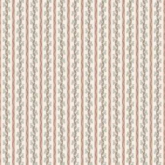 Nina Campbell Odile Coral / Eucalyptus NCW4631-02