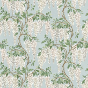 Nina Campbell Wisteria Walk Aqua / Green NCW4632-01