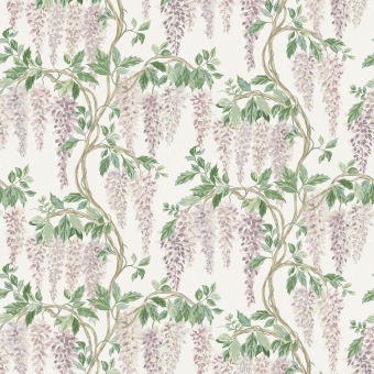 Nina Campbell Wisteria Walk Lilac / Green NCW4632-02