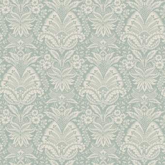 Nina Campbell Bourton Damask Aqua NCW4635-05