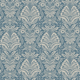 Nina Campbell Bourton Damask Blue NCW4635-06