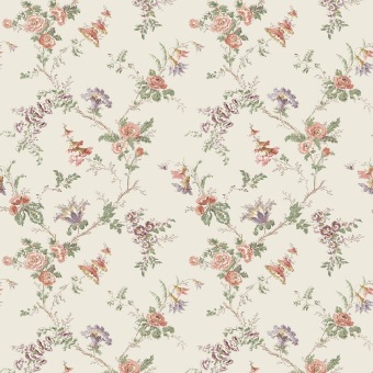Nina Campbell Boscobel Coral / Green NCW4637-02