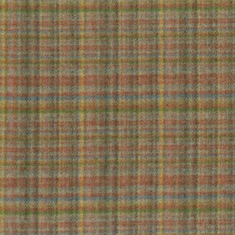 Osborne & Little Rannoch Wools Brae F8143-01 Coral stof