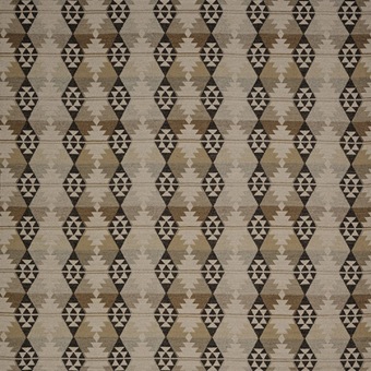 Osborne & Little Rannoch Wools Caledonia F8140-02 Charcoal / Linen stof