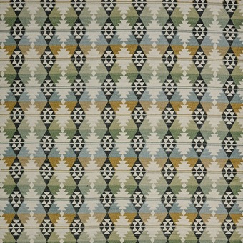 Osborne & Little Rannoch Wools Caledonia F8140-03 Emerald / Gold stof