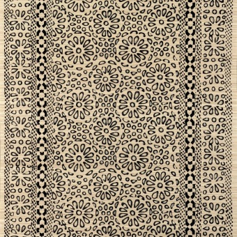 Pierre Frey Casa FP261002 Graphite - Isabelle De Borchgrave