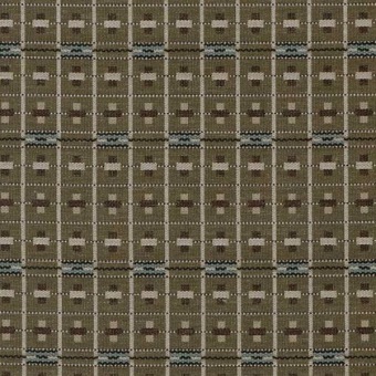 Sanderson Highgrove Wools Cotswold Check Moss/Mineral SAF0538-02 - stofpatroon