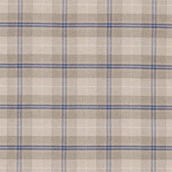 Sanderson Highgrove Wools Milton Indigo/Stone DBYR233246 - stofpatroon