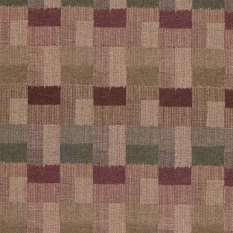 Sanderson Highgrove Wools Tavistone Wool Madder/Yew Green SAF0543-01 - stofpatroon