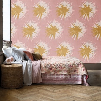 Cole & Son Soft Thistle sfeerfoto
