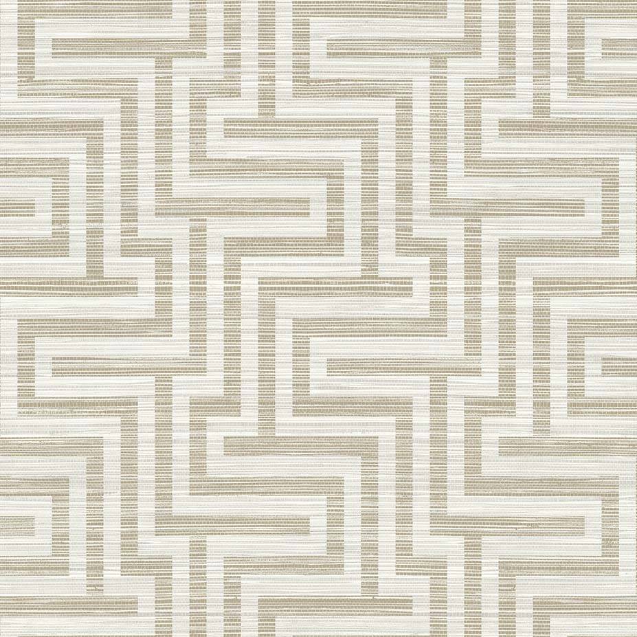 Grasscloth Greek Key