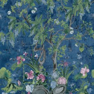 Wild Wisteria Mural