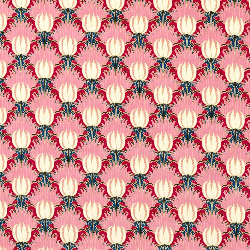 Tulip & Bird Velvet