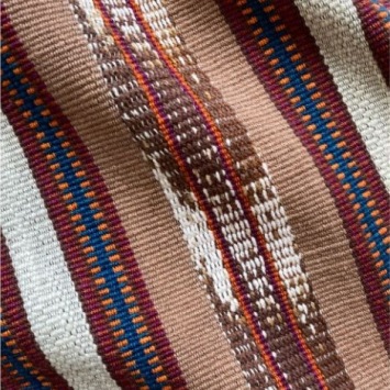 Mulberry Home Cothay Stripe fabric detail
