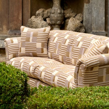 Mulberry Home Somerset Check upholstered sofa