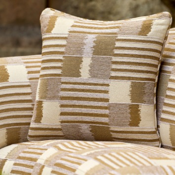 Mulberry Home Somerset Check cushion detail