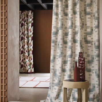 Casamance Benang collection Pelangi 83480660 fabrics stoffen - roomset