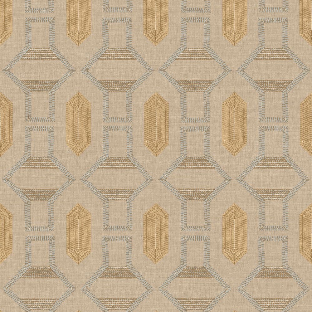 Casamance Racines Racines 78190610 Lin/Givre behang wallpaper