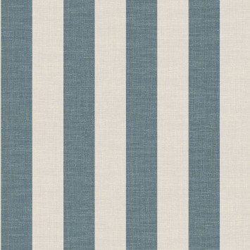 Casamance Rayures Beausoleil 78060712 Bleu Persan Galet behang