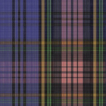 Cole & Son MacAndreas Tartan 130/1003 Violet & Fluro Green