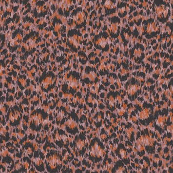 Cole & Son Hand-Painted Leopard 130/4010 Rose & Tangerine
