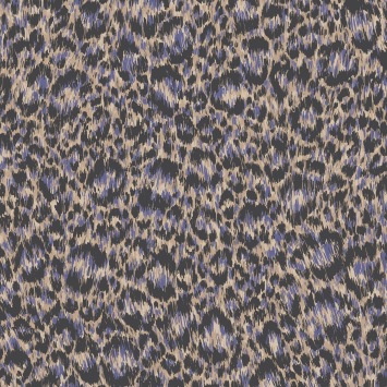 Cole & Son Hand-Painted Leopard 130/4012 Sand & Violet
