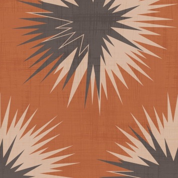 Cole & Son Soft Thistle 130/7023 Ginger & Mocha