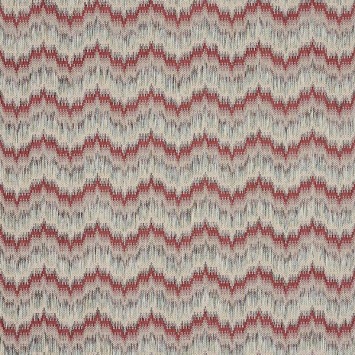 Colefax & Fowler Tremaine Red/Blue F4982-05 – detail van de stof