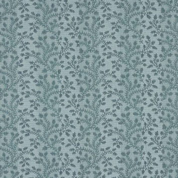 Colefax & Fowler Milton Leaf Blue F5001-02 – detail van de stof